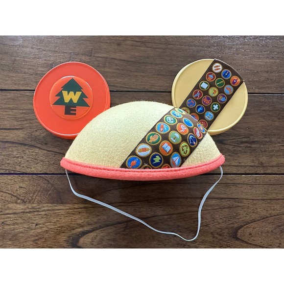 Disney Parks Pixar Up Russell Wilderness Explorer Mickey Mouse Ears Hat Genuine - Picture 1 of 3